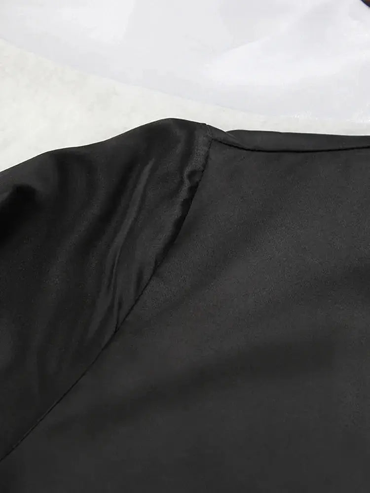 Satin Long Sleeve Night Robe