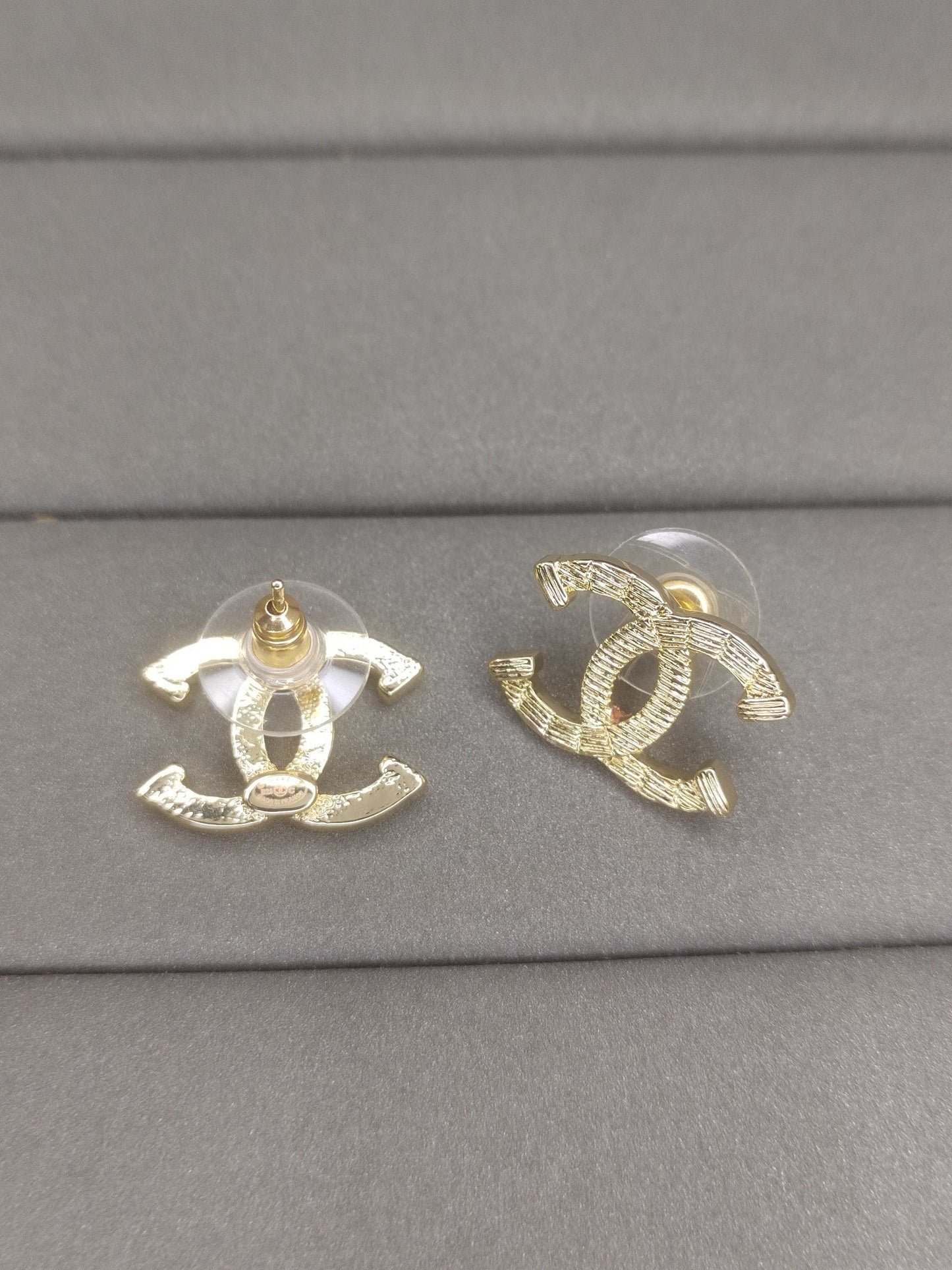 18K Classic  Chanel Earrings