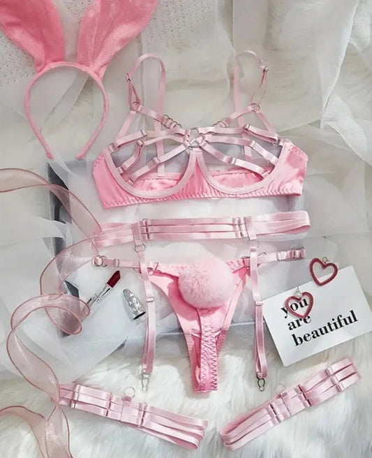 Bunny Lingerie Sexy Costume Women Night Fantasy