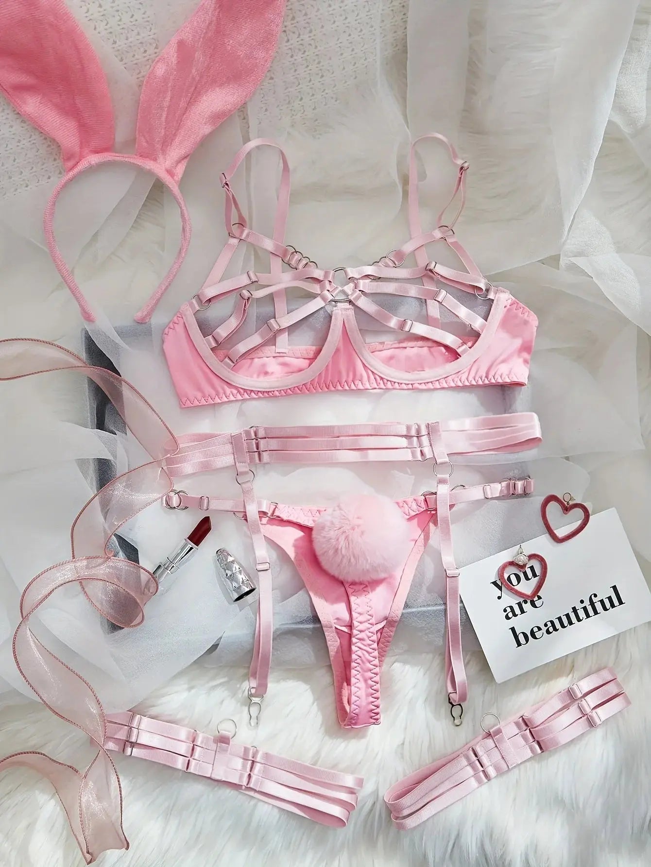 Bunny Lingerie Sexy Costume Women Night Fantasy
