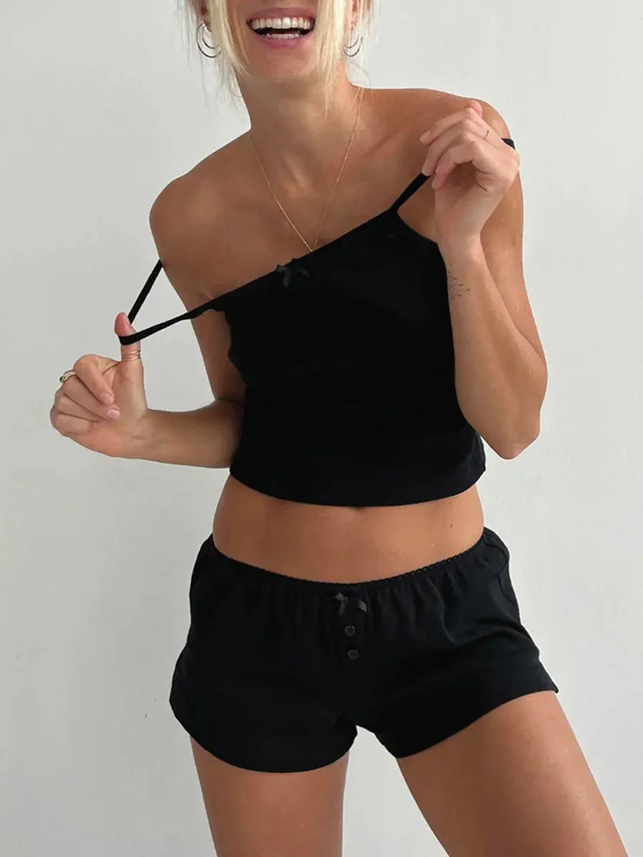 Womens Sleeveless Cami Top Loungewear