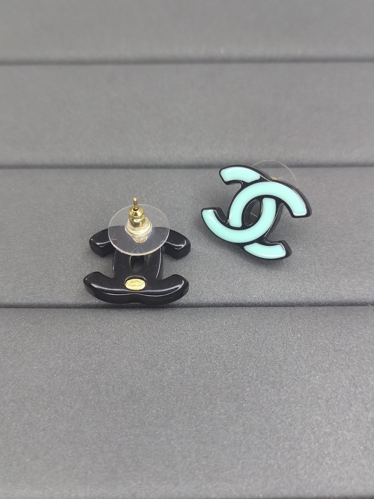 18K Classic Blue  Chanel Earrings