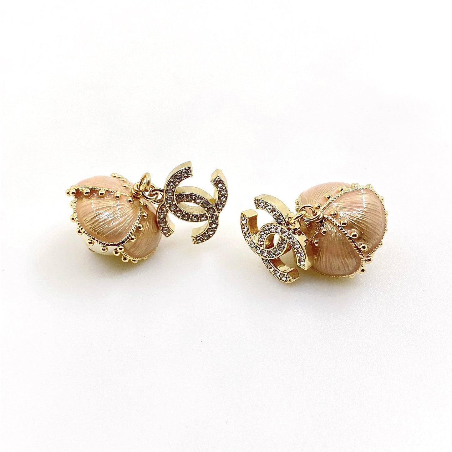 18K  Chanel Flowers Earrings